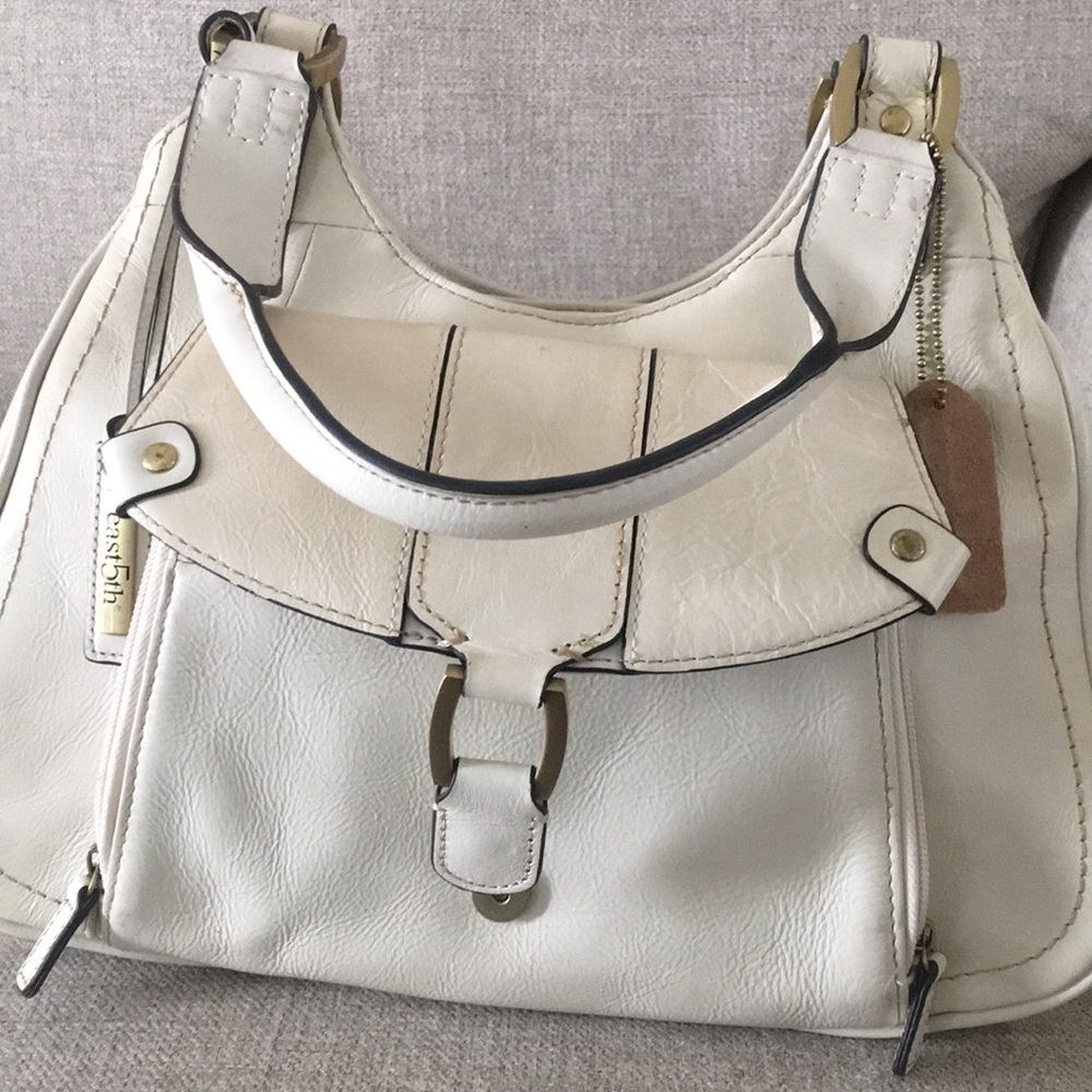 East 5th white handbag/purse